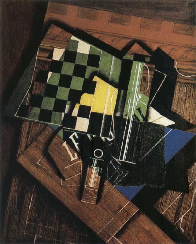 Juan Gris Chessboard Norge oil painting art